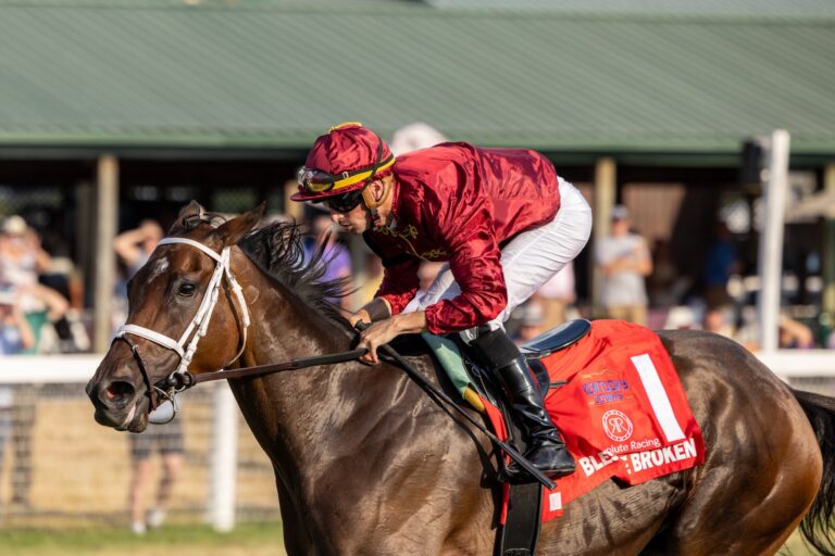 Bless the Broken triumphs in her turf debut in G2 $1.5 million Resolute Racing Ladies Turf